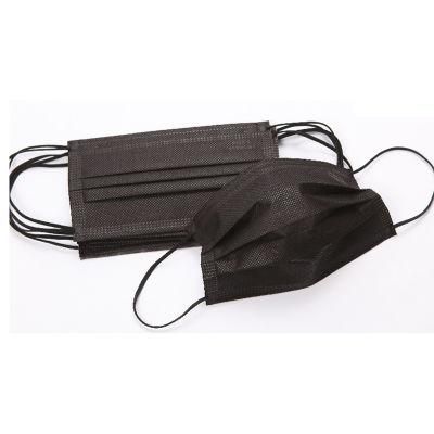 Topmed Customized Disposable Medical Surgical Non-Woven Black Face Mask