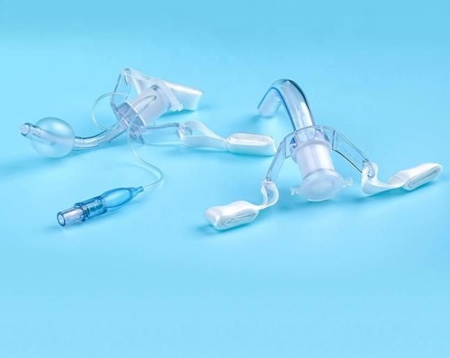 Medical Sterile PVC Disposable Tracheostomy Tube Different Types Cuffed