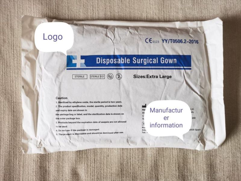 Medical Supplies Sterile Disposable Hospital Operating Surgical Wholesale Level 1 2 3 Protective Isolation Gown
