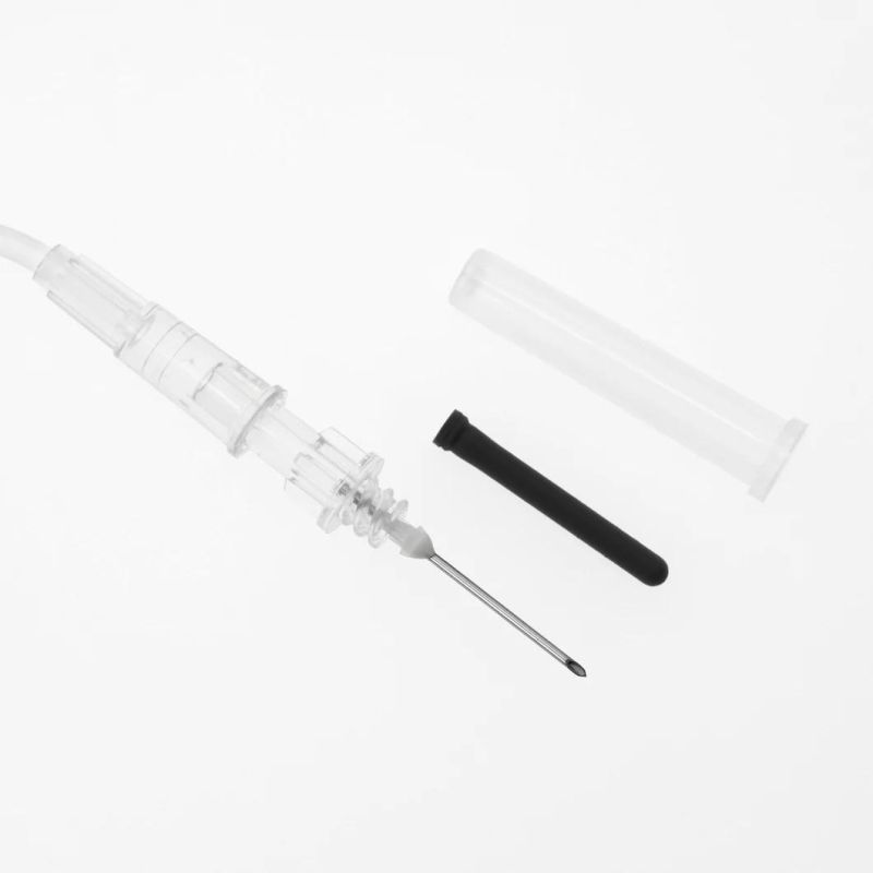 Maunfacture of Medical Safety Blood Collection Butterfly Needle Infusion Needle Safety Type with CE ISO FDA
