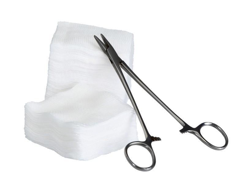 Cotton Gauze Block Surgical Medical Cotton Gauze Block Pieces with High Absorption