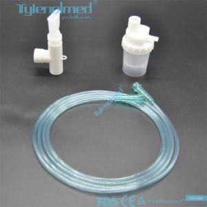 Medical Single Use Nebulizer Mask Kit with Mouthpiece with Tubing