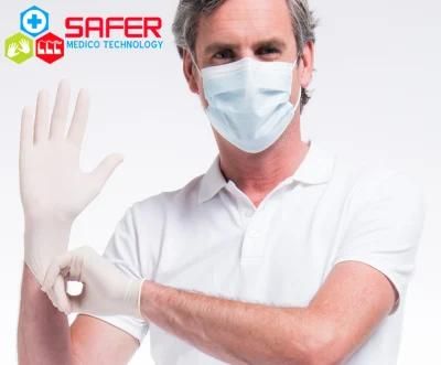 Disposable Latex Gloves with Powder Free From Malaysia Manufacturer
