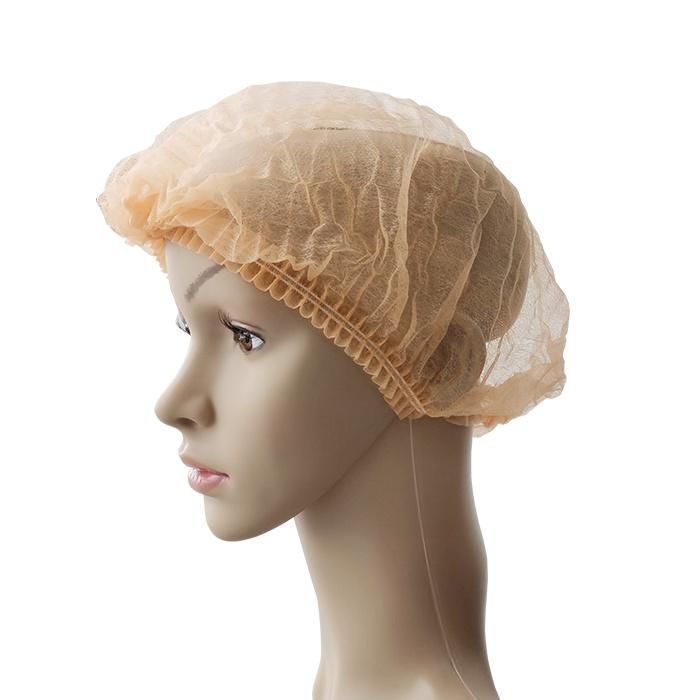 ISO13485 Wholesale Elastic Workshop Restarant Dust Proof Food Service Nursing Polypropylene Disposable Healthcare Clinic Hair Nets