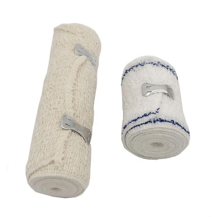 Cotton Crepe Bandage Latex Free Bandage Elastic Bandage