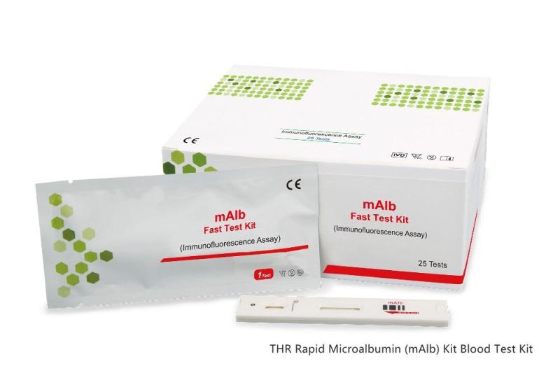 Hospital Use Rapid Microalbumin (mAlb) Kit Blood Test Kit