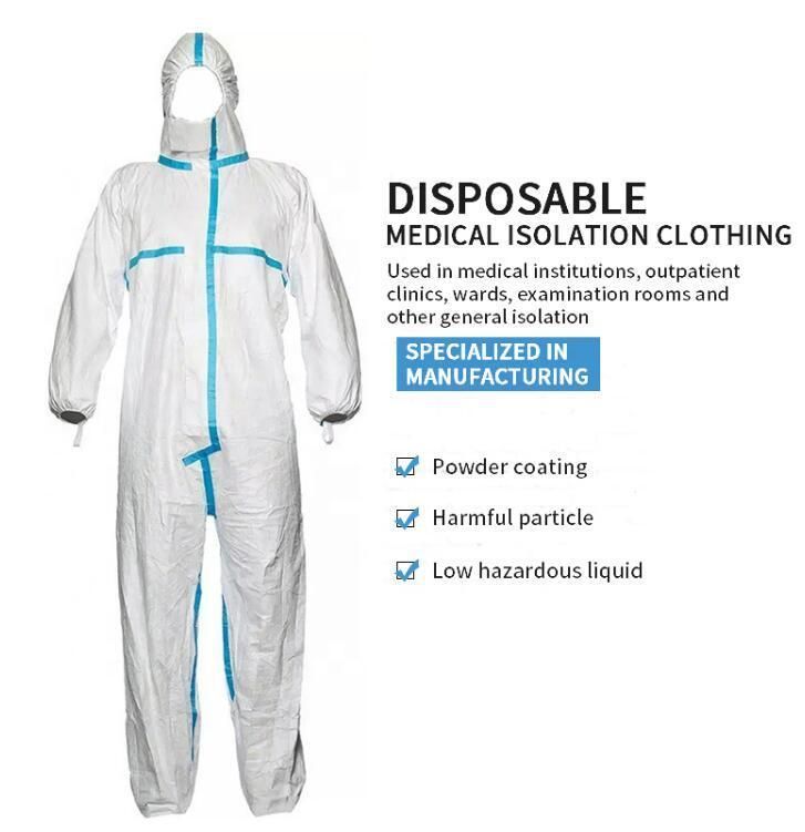 Ropa Protectora Desechable Suits ICU with Ce Certifications