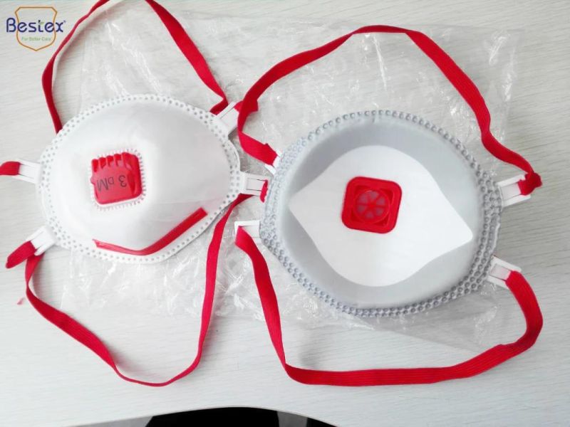 Nonwoven Cup Safety Ffp Air Pollution Safety Respirator Dust Mask
