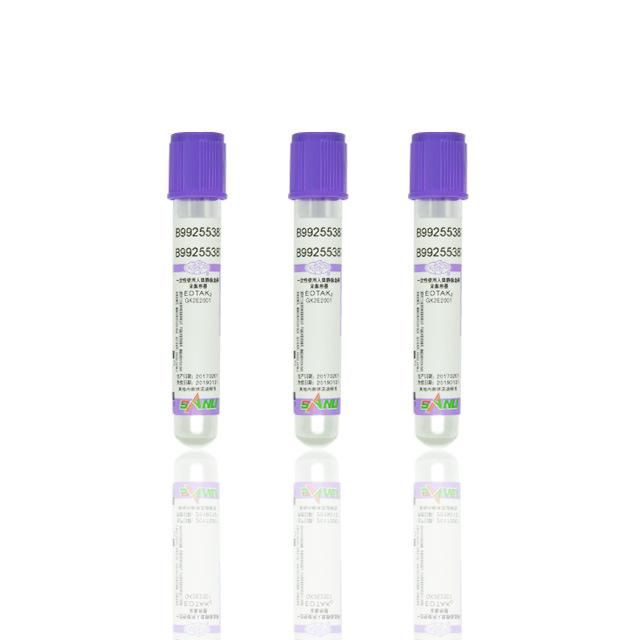Disposable High Quality Glass or Plastic Blood Collection Tube with Good Price