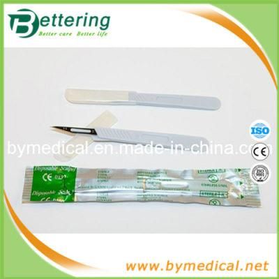 Disposable Sterile Stainless Steel Surgical Scalpel