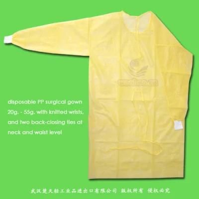 Disposable Nonwoven Isolation Gown