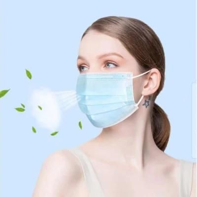 Anti Virus Nonwoven Single Use Medical Face Mask