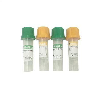 Disposable Medical Pet Plain Red Cap Vacuum Blood Collection Tube