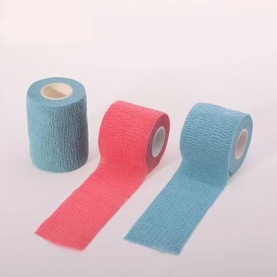 Cotton Wound Care Horse Riding Self Sticky Cohesive Bandage