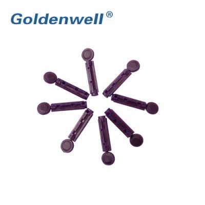 Hot Sale Disposable Flat Sterile Plastic Blood Lancet Soft Twist