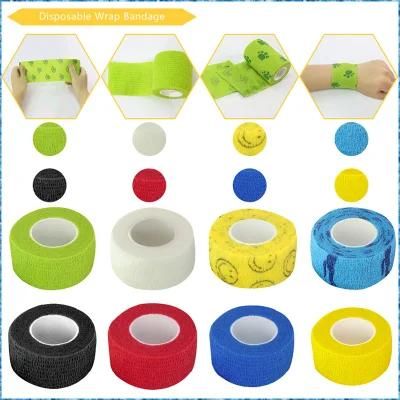 Cohesive Football Waterproof Elastic Self Adhesive Medical Bandage