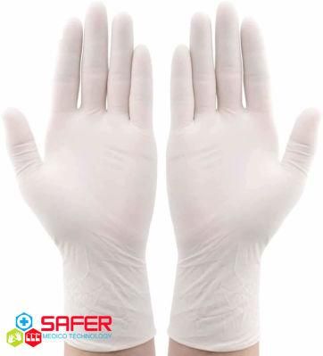 Latex Gloves Powdered and Powder Free Dispsoble Food Grade