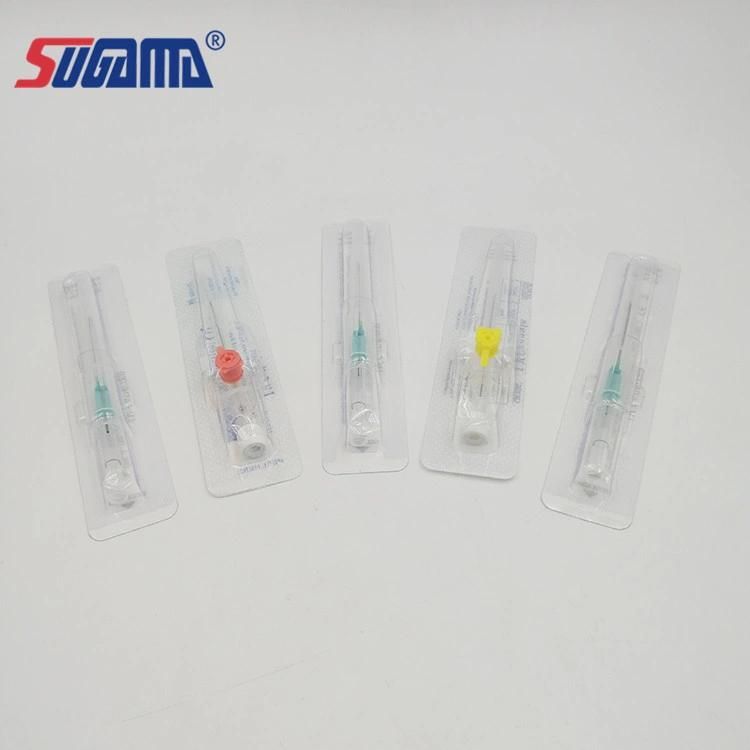 Medical Disposable Supplies Injection Needle Safety Pen Like Type I. V Cannula Catheter with Wing and Injection Port