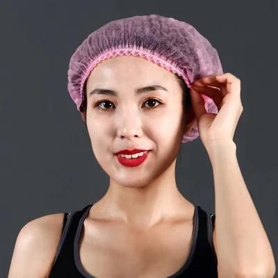 Disposable Machine PP Pink Mob Cap