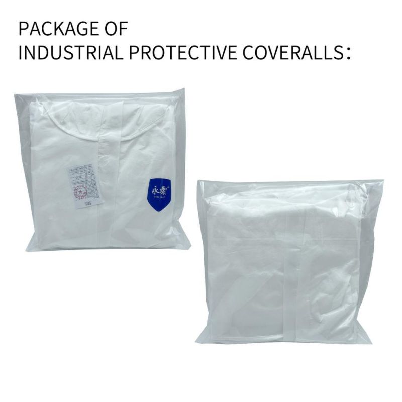 New Version Protective Clothing Disposable Safety Coveralls with Hooded