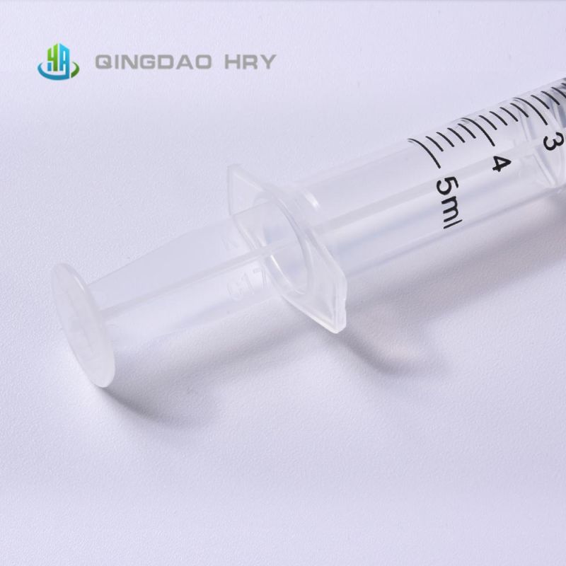 5ml Disposable Syringe Luer Slip Without Needle From Professional Manufacture & Producer with FDA 510K CE&ISO Improved for Vaccine Stock Products