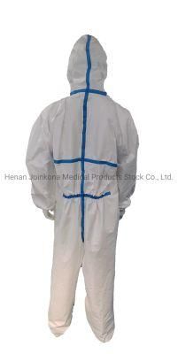 En14126 Hospital Surgical Clothing Disposable Medical Protective Coverall