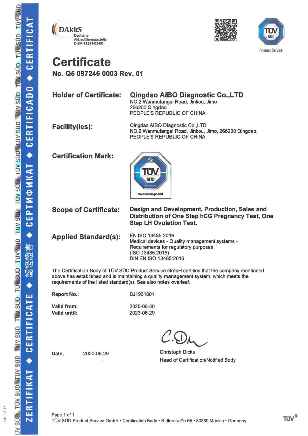 Early Pregnancy Test Paper Cattle Diagnostic Test for Early Pregnancy with Pregnancy Detection Reagent
