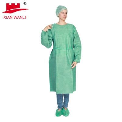 Disposable AAMI Level 1/2/3/4 Gowns Nonwoven Laminated Gown