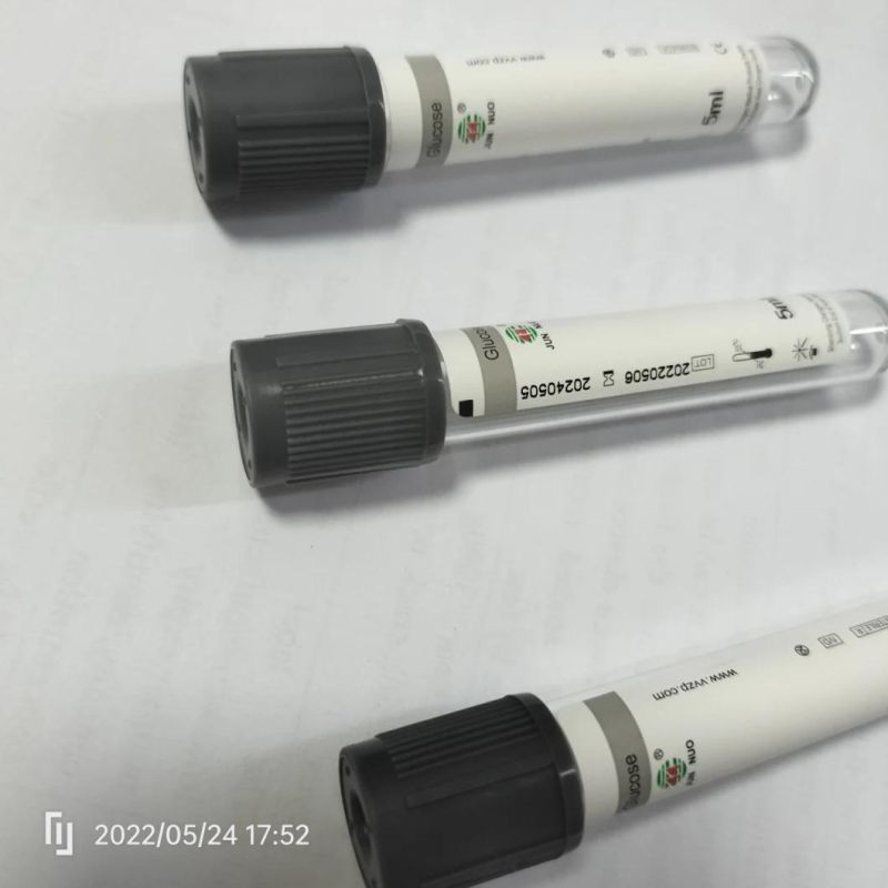Glucose Tube Fluoride Sodium Oxalate Potassium Vacuum Blood Collection Tube