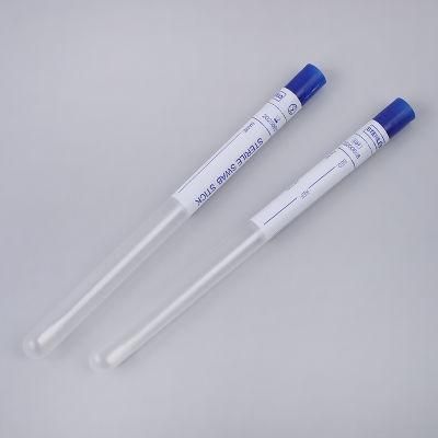 Disposable Medical Sterile Sampling Collection Rayon Swab Sticks Tube 178mm