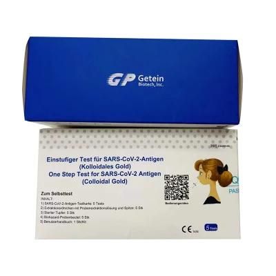 Getein Biotech Antigen Rapid Test Cassette Nasal Swab