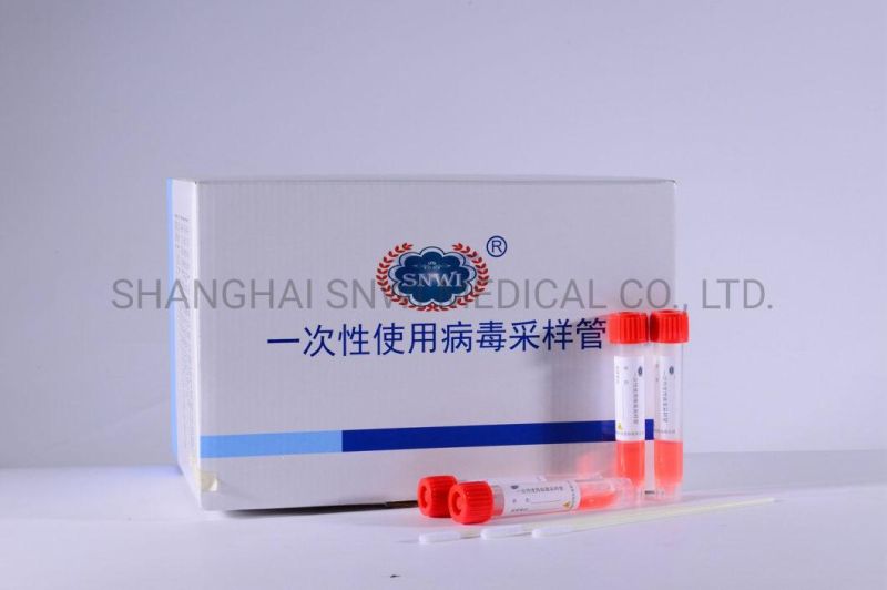 Medical 3ml 5ml 10ml Vtm Utm Viral Transport Medium Universal Transport Medium Inactivated