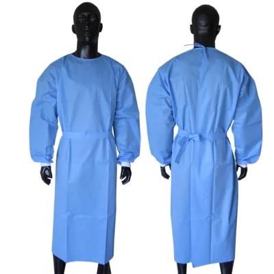 SMS Steriled Surgical Gown, Disposable Operating Coat, Operating Gown