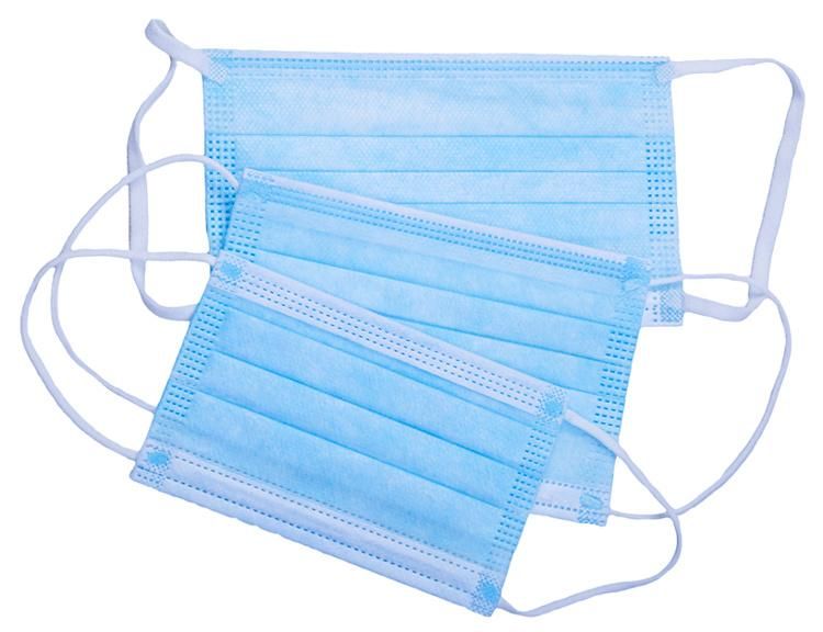 3 Layers Nonwoven Anti Virus Daily Use Pink Breathable Sterile Surgical Disposable Medical Mask for Doctor