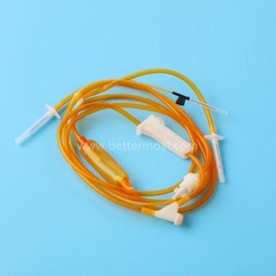 Disposable High Quality Medical Light Shield Light Proof Infusion Set with Needle