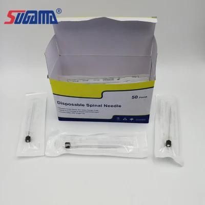 Disposable Anesthesia Spinal Needle Quincke/Pencil Point/Introducer