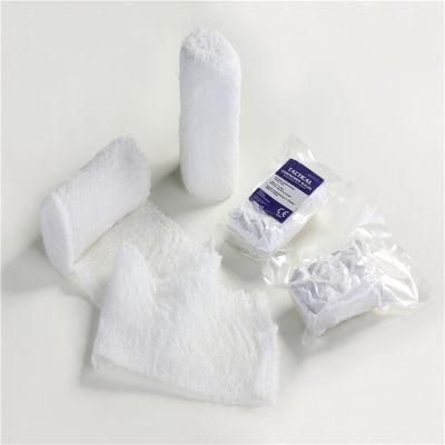 Medical Compressed Gauze Medical Crinkle Compressed Bandage Ce FDA Is0
