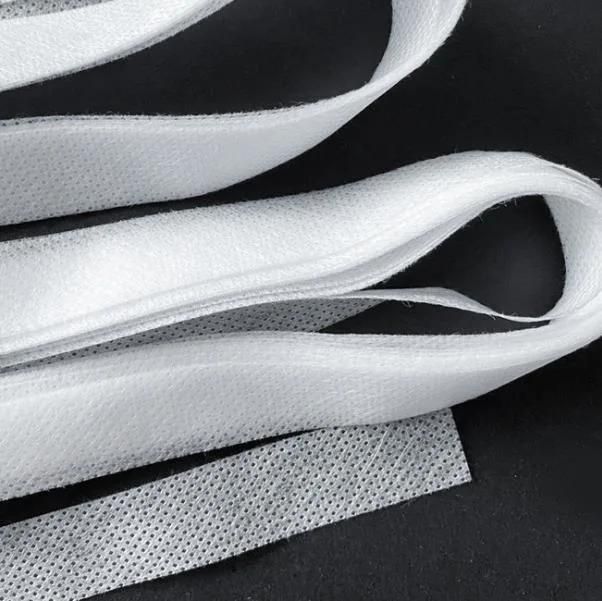 Factory Supply 2cm Earloop 2cm Spunbond Nonwoven Strip One-Stop Supply Face Mask