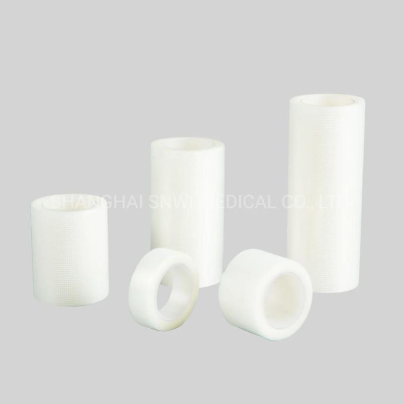 Disposable Medical Bandage Spandea Crepe Elastic Bandage with Red/Blue Thread