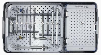 Simple Small Bone Loc Plate Surgical Instrument Set