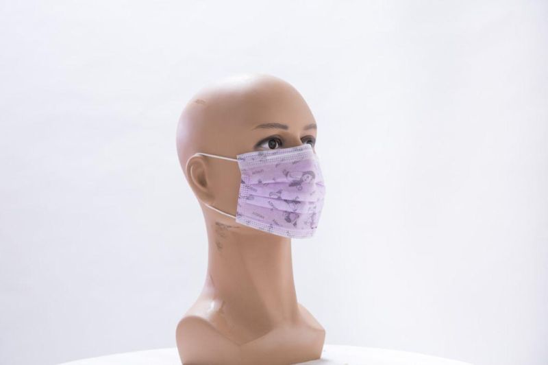 Custom Print Logo Face Mask Nonwoven Face Mask