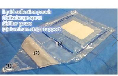 Waterproof Fluid Collection Bag, Sterilization Pouches Customized Packing