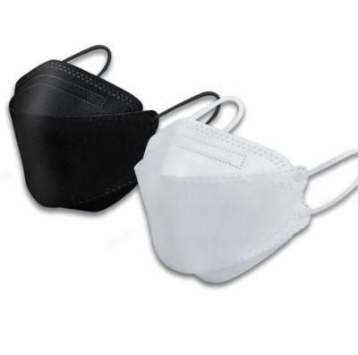 Dust-Mask Melt Blown Anti-Virus Black Mask Manufacturer China Fish Shape Korean Style Kf94 Face Mask