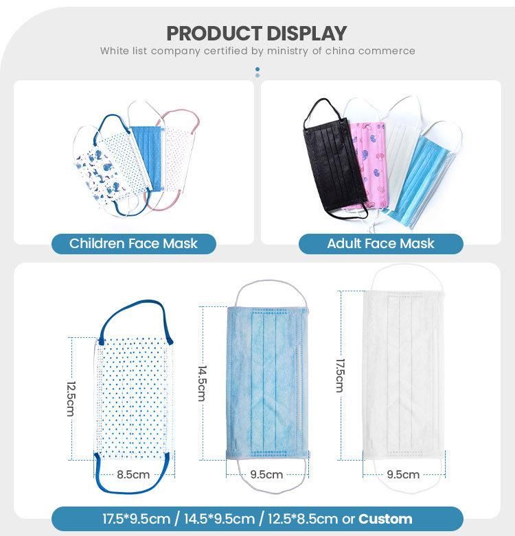 Medical Disposable Non-Woven High Quality Face Mask