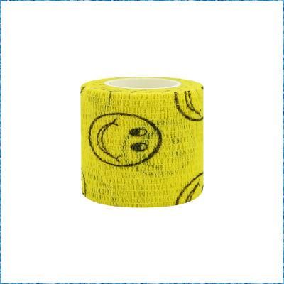 Medical Non-Woven Adhesive Cohesive Bandage with TUV Rheinland CE FDA Certified