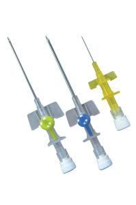 Medical I. V Catheter with Wings and Injection Port