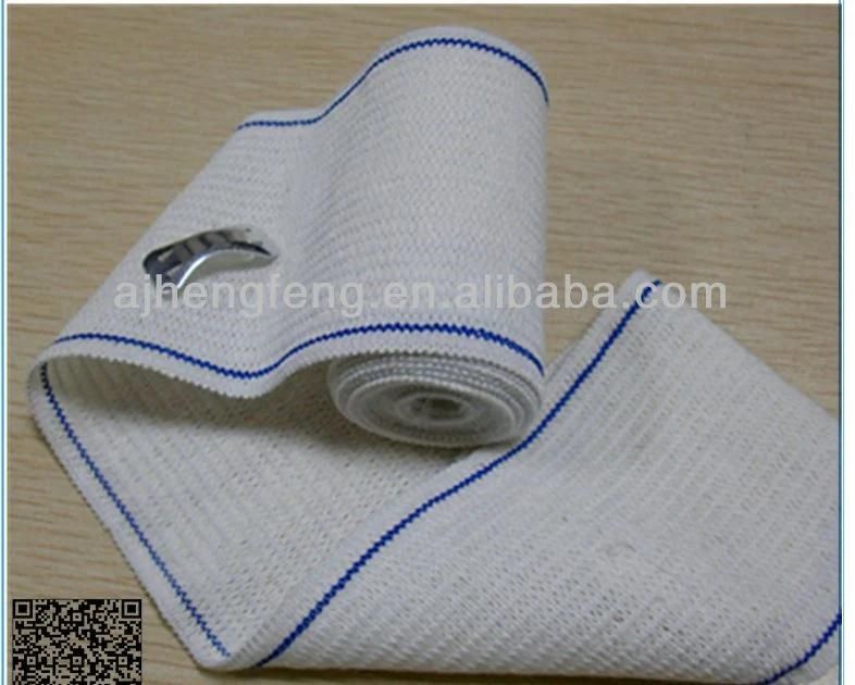 Elastic Bandage Hook & Loop Fasteners at Both Ends