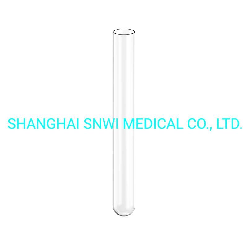 Lab Glassware 28ml Clear Round Bottom Glass Test Tube
