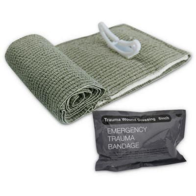 Emergency Trauma Bandage with Stop Bleeding Pad
