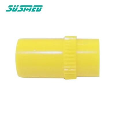 Yellow Transparent Medical Use Disposable Heparin Cap